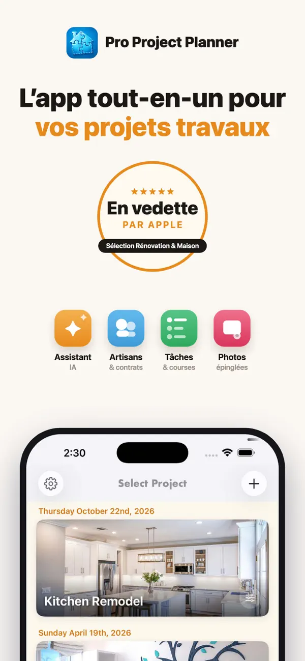 Screenshot #1 pour Pro Project Planner
