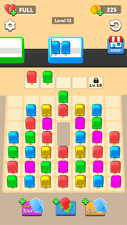 Popsicle Fridge Rush: Match 3D