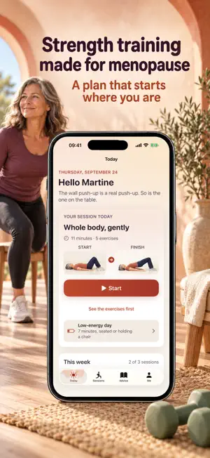 Vitalia: Menopause Workout screenshot 1