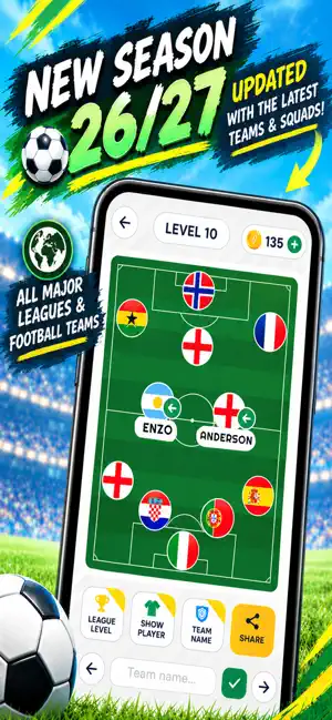 Guess the Football Team 2026 screenshot 2