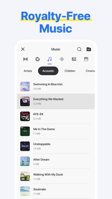 Spring - Video Editor Screenshot