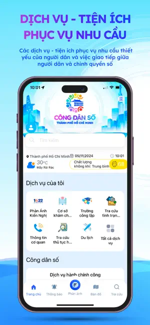 Công dân số TPHCM iPhone screenshot 2