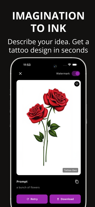 Tattoo AI: Maker & Creator Screenshot 3 of 5