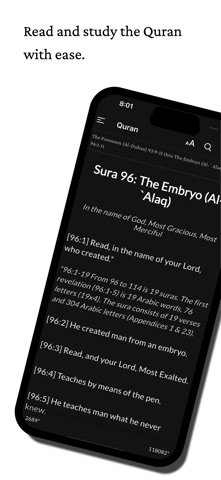 Quran AEVQ iPhone screenshot