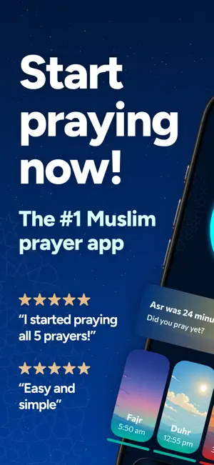Just Pray: Track Muslim Prayer screenshot 1