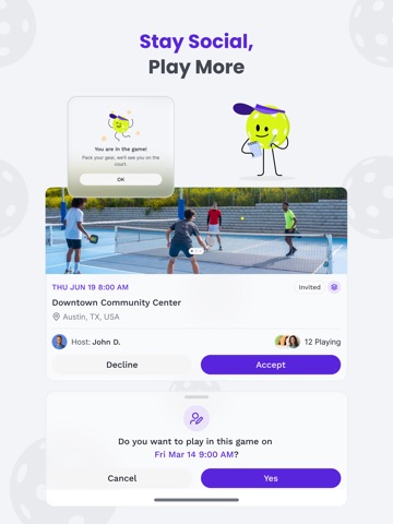 Game Maker - Pickleball iPad screenshot 5