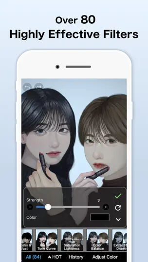 Captura de pantalla de Ibis Paint X en iPhone 9