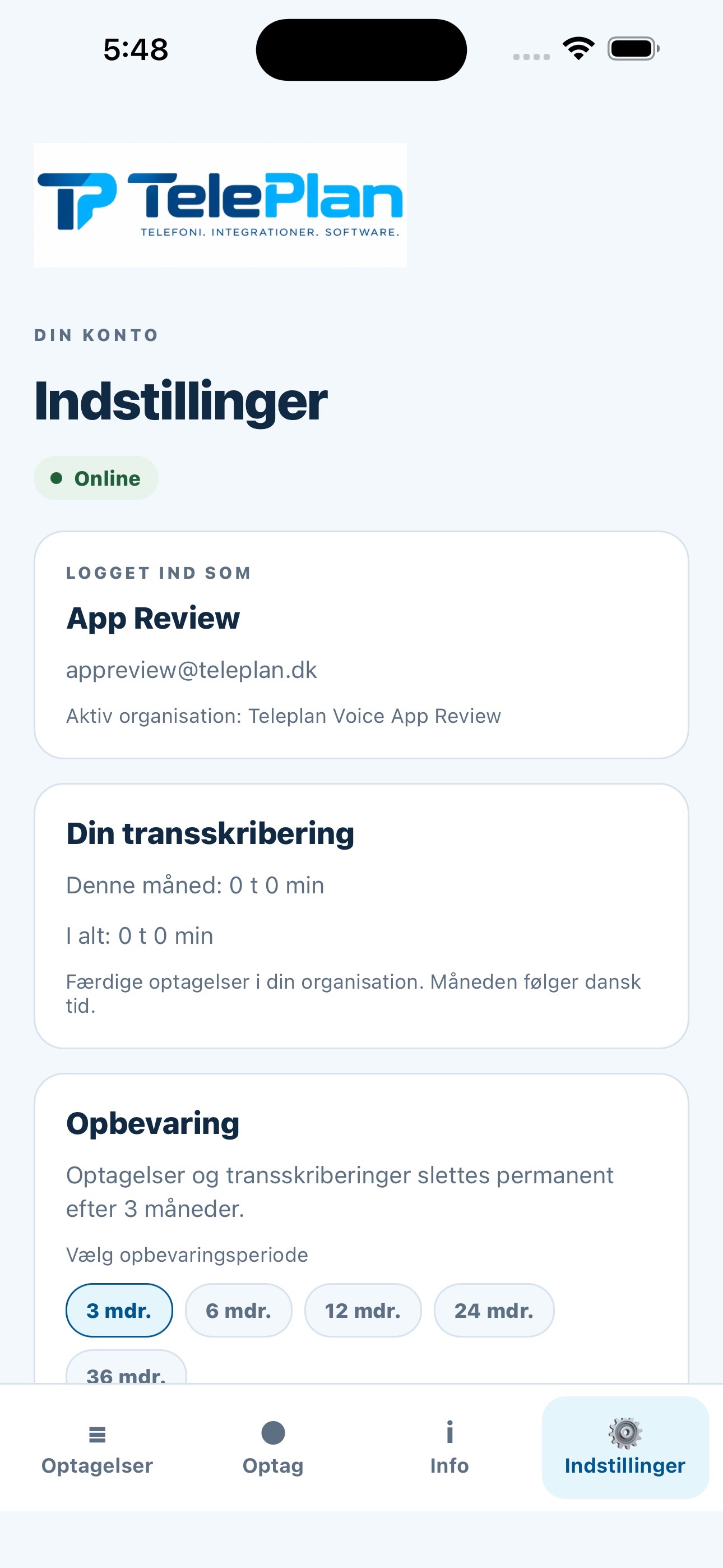 Screenshot 4 of Teleplan Voice