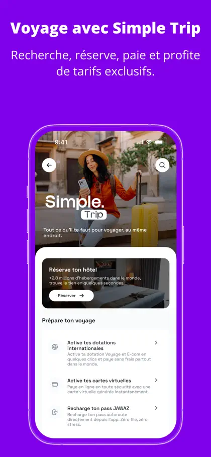 Captura de tela 5 de 6 de Simple. La banque c'est Simple