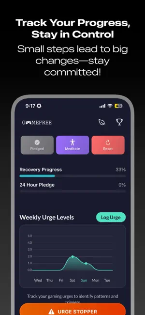 GAMEFREE: Quit Tracker screenshot 3