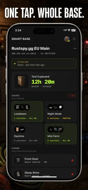 RustSpy Smart Alarm & Tracker screenshot 3