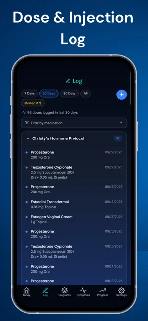 DoseStack Peptide Tracker screenshot 4