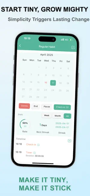 LifeHabit - Tiny Habit Builder screenshot 2