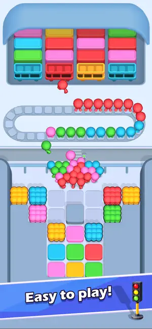People Sort: Flow Puzzle screenshot 1