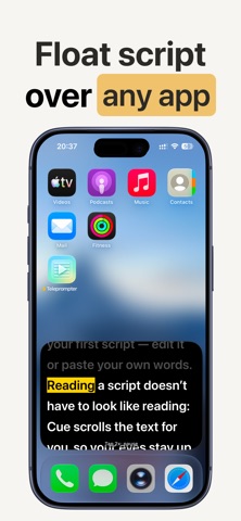 Teleprompter AI & Video-Cue Screenshot 4 of 6