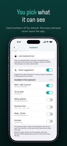 ClipCard: Paste Keyboard Screenshot 5 of 6