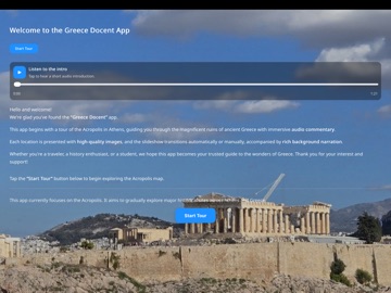Acropolis Audio Tour in Athens iPad screenshot