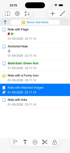 Tree Notebook screenshot 2