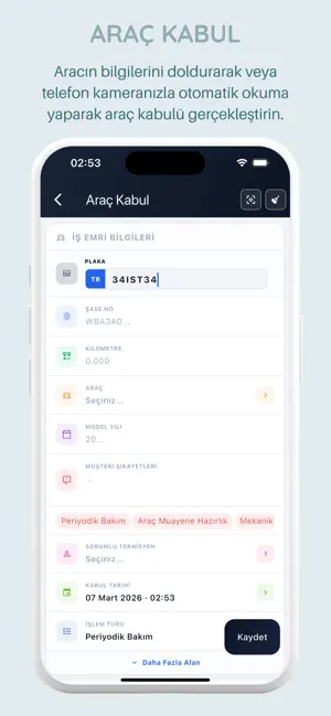 Servisium Oto Servis Programı screenshot 2