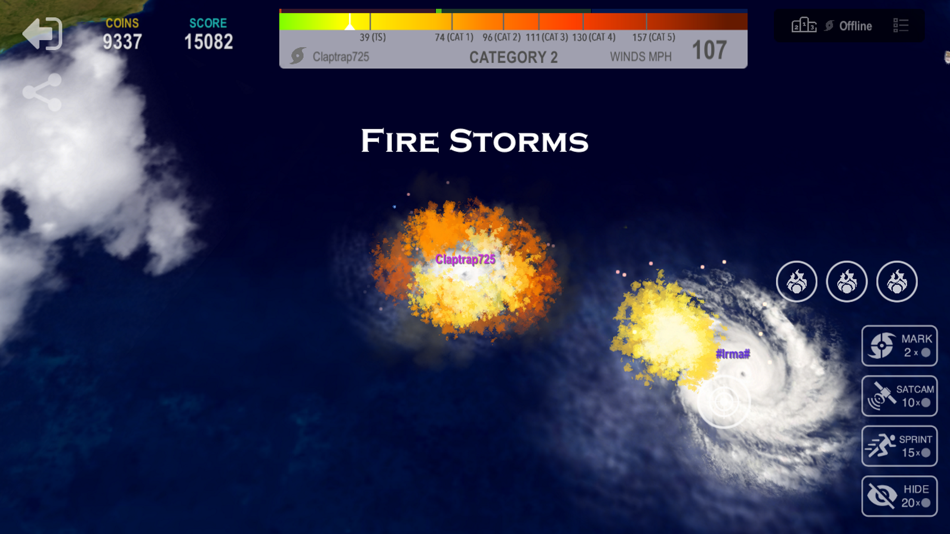 #3. Hurricane.io (iOS) โดย: Vidreya Gaming