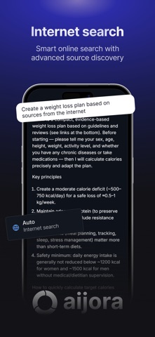 Aijora: AI Chat Assistant iPhone screenshot