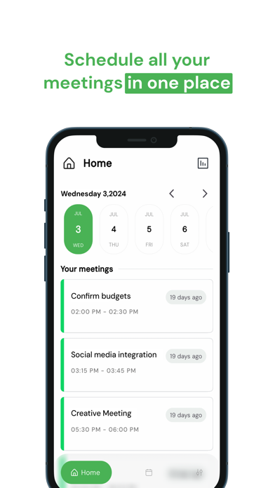 Schedulr, Schedule app Screenshot