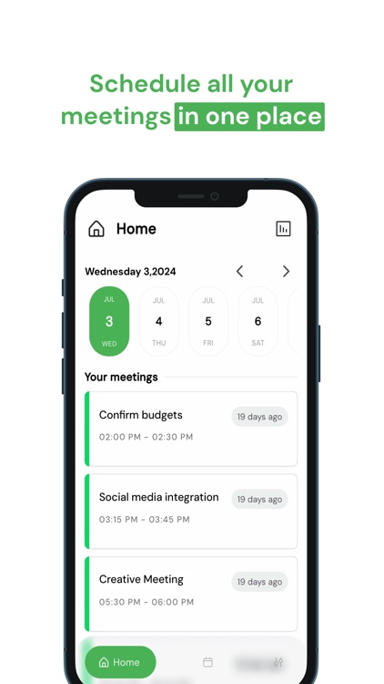 Schedulr, Schedule app
