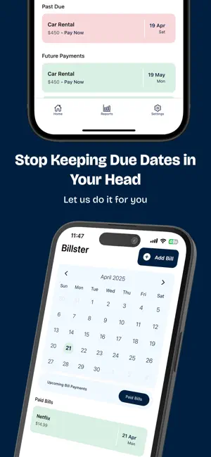 Bill Reminder - Billster screenshot 2