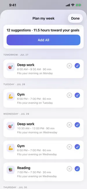 Glance — Daily Calendar screenshot 4