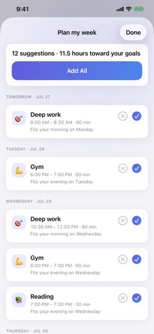 Glance — Daily Calendar Screenshot 4 of 5