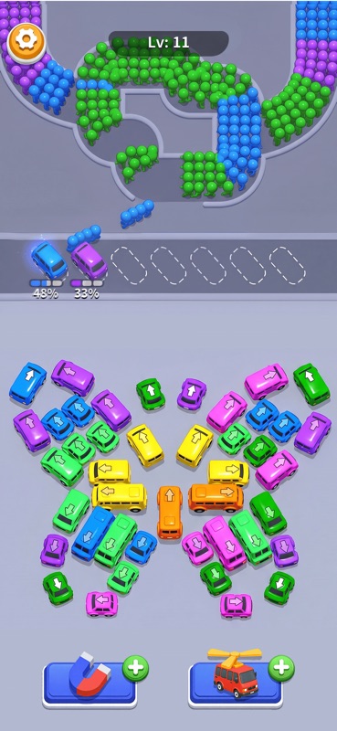 Color Puzzle Jam:Jogo de carro screenshot 3