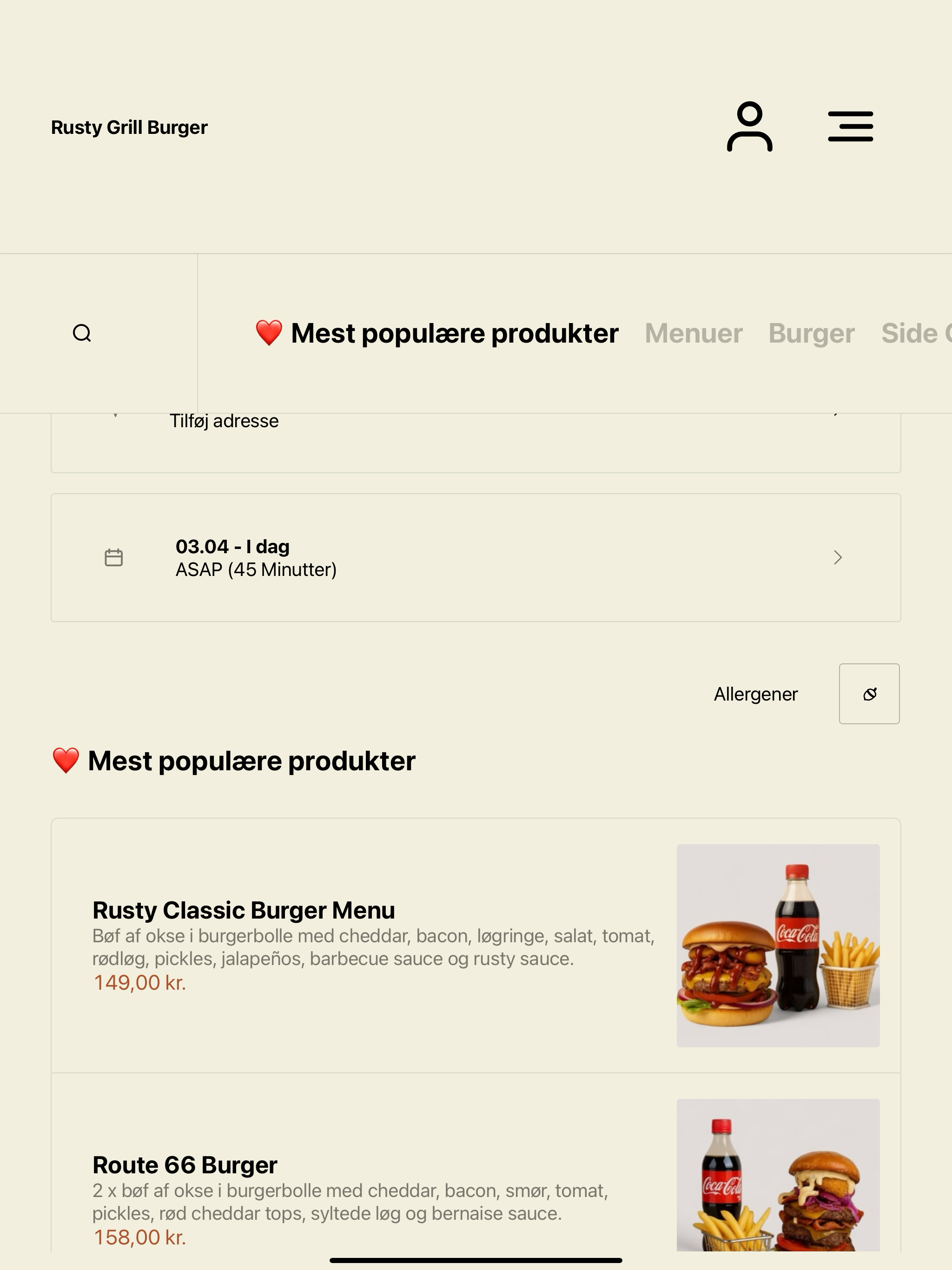 Rusty Grill Burger