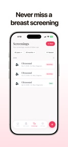 Bloom: Monitor Breast Health screenshot