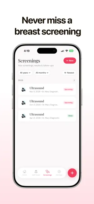 Bloom: Monitor Breast Health screenshot 4
