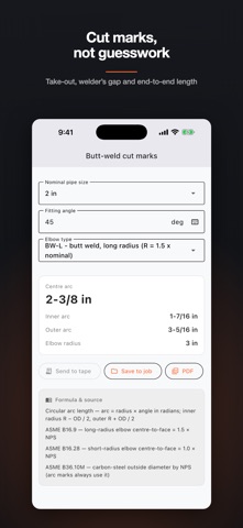 Pipe Calculator A1 Pro Screenshot 4 of 7