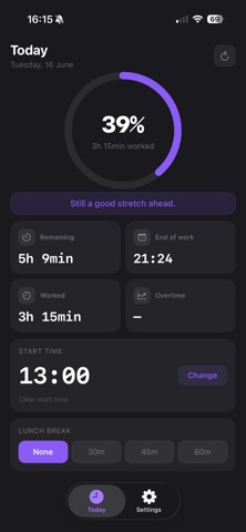 OffClock screenshot