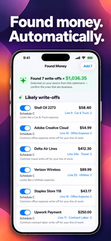 ReceiptHQ iPhone screenshot