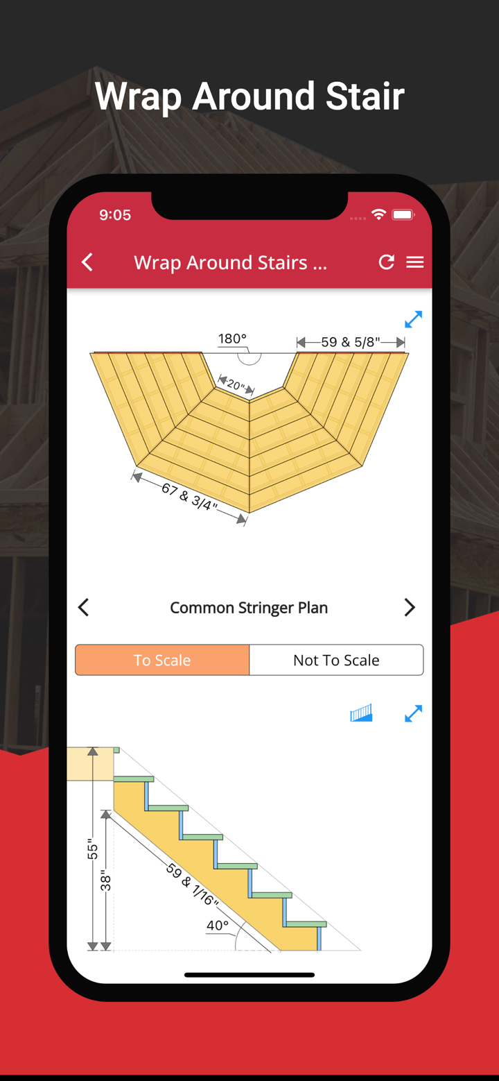 RedX Stairs - 3D Calculator screenshot 4