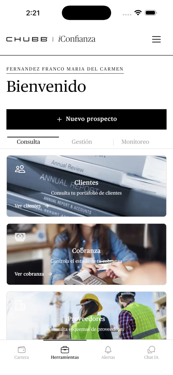 Screenshot #1 pour Confianza Móvil