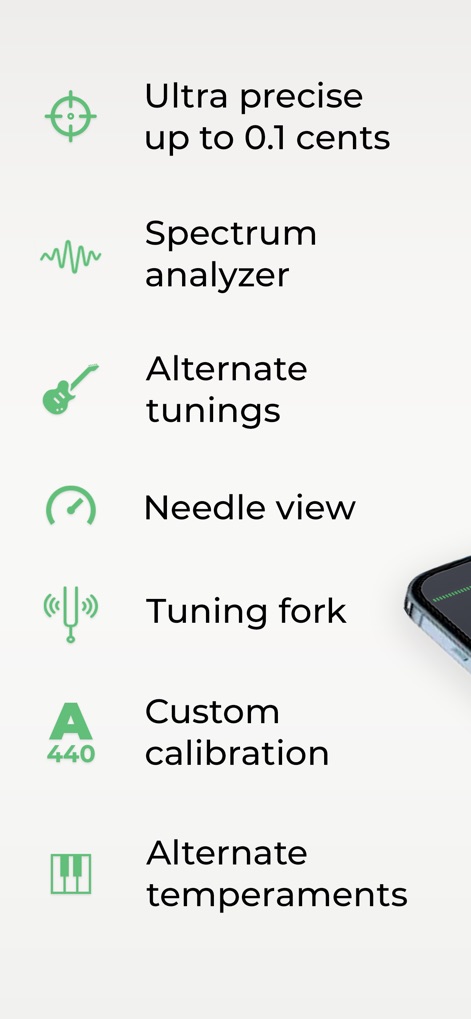 n-Track Tuner - This tool showcases its robust capabilities, including ultra-precise tuning up to 0.1 cents and comprehensive support for alternate temperaments.