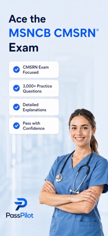 MSNCB CMSRN Exam Prep 2026 ・ iPhone screenshot