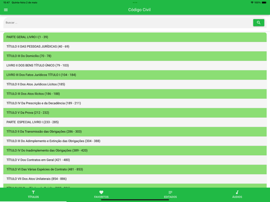 Screenshot #4 pour Código Civil
