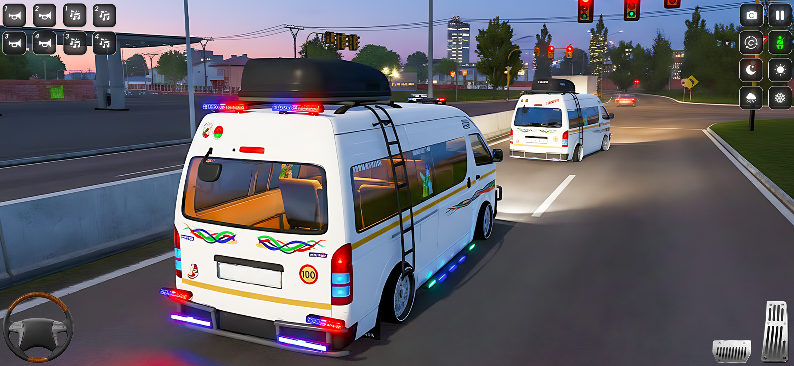 Dubai Van Driving Simulation screenshot 9
