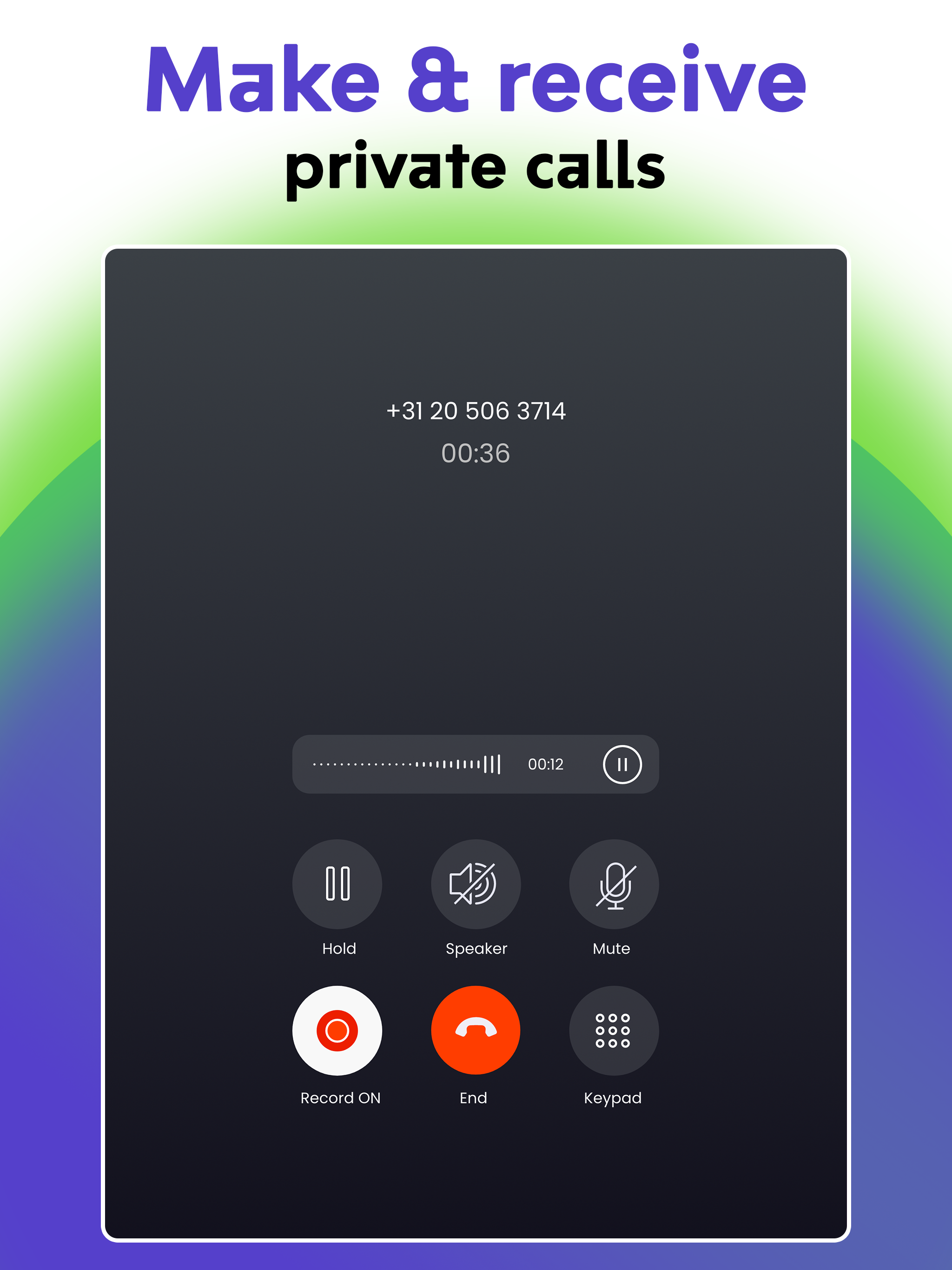 Talk Now: Second Call & Text screenshot 8