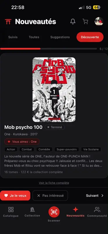 Homibi - Collection de mangas screenshot 5 of 10