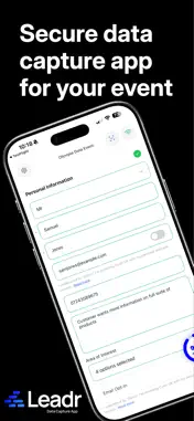 Leadr Data Capture screenshot 1