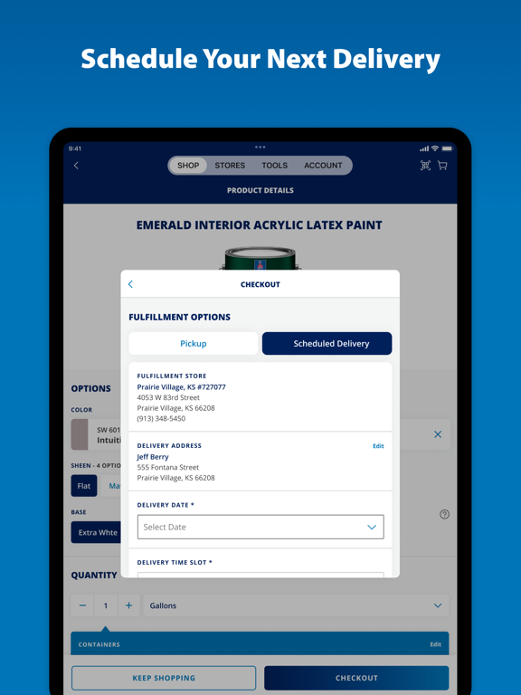 Sherwin-Williams PRO+ iPad screenshot 4 - Business app