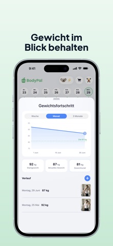 BodyPal: KI Kalorienzähler iPhone screenshot 5