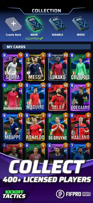 Kickoff Tactics: Football CCG screenshot 4