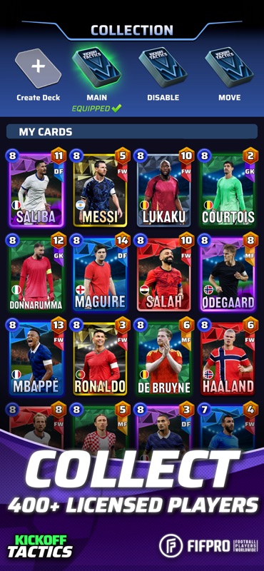 Kickoff Tactics: Football CCG screenshot 4